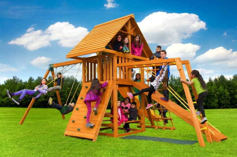 Dream Swing Set 6, backyard play set, residential playground, swing set