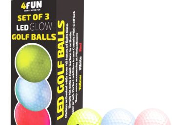 Glow in the dark golf balls