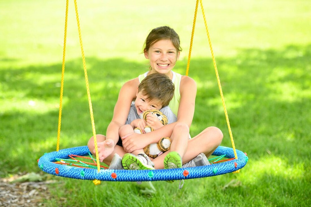 Classic Blue Sky Dream Catcher Swing Jungle Gyms Canada