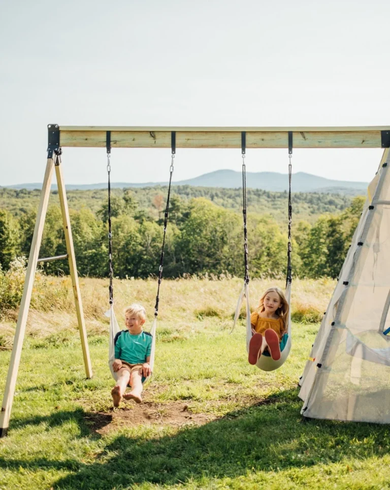 bijou portable swing set