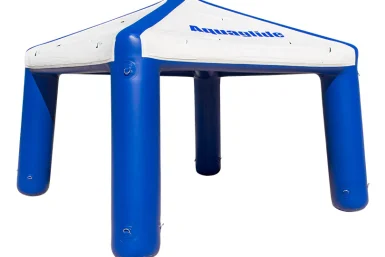 Aquaglide Event Tent, water park addition, shady lounge area