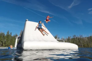 Aquaglide Velocity Slide 10.0, waterslide, fun at the lake, Velocity, slide
