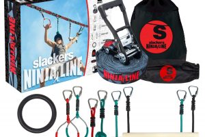 Ninjaline intro kit, train to be the next Canadian Ninja, ninja line