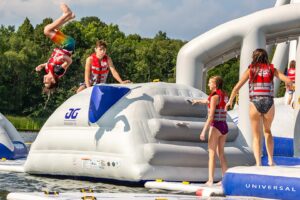 Ridgeway 10, Aquaglide, Climbing fun on water, water park addition, on the water, cottage